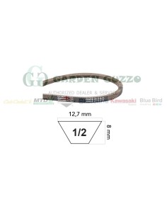 HUSQVARNA/MCCULLOCH/CRAFTSMAN CINGHIA PIATTO LAMEPIATTI SC.LATERALE 107 CM.