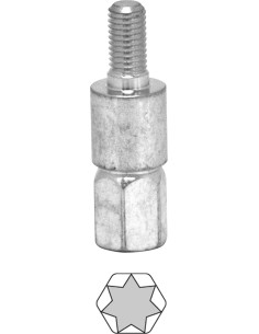 INSERTO SCANALATO 7 DENTI COPPIA CONICA DEC. UNIV.COD.: RAMAG1469000