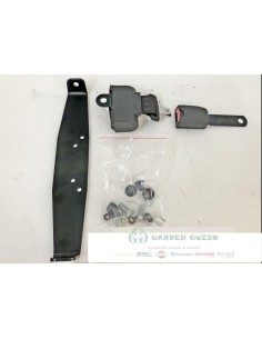 KIT CINTURE DI SICUREZZA CON FLANGIA DI AGGANGIO E VITI DI FISSAGGIO