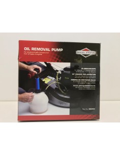 KIT POMPA ESTRATTORE OLIO B&S - C/ SERBATOIO 4 LT.