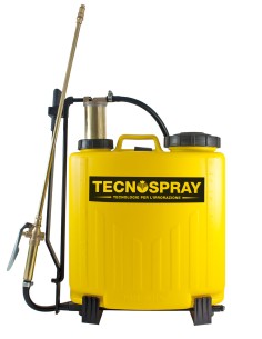 TECNOSPRAY POMPA A SPALLA 16 LT; Z16T LANCIA E POMPANTE OTTONE