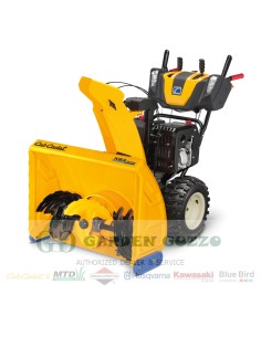 CUB CADET TURBINA DA NEVE MOD.: XS3 76 SWE MOT.: CUB CADET 130 OHV; 12 HP; 420 CC.AVV. ELETTRICO. - GOMMATA ; TRIPLO STADIO; LAR