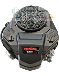 KAWASAKI MOT. COMPLETOBI-CILINDRICO; MOD.: FS 600 V; 20 HP; 600 CC.; ALBERO 1 X 80; AVV. ELETTRICO.