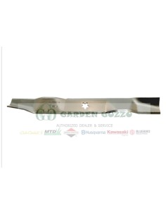 LAMA MULCHING HUSQVARNA/MCCULLOCH/CRAFTSMAN; PIATTI 2 LAME SC.LAT. 38; DIM.: 490 MM LUNGH.; FORO STELLA. AG 0508053