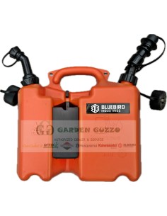 BLUE BIRD TANICA COMPLETA COMBINATA MISCELA 5 LT + OLIO CATENA 2,5 LT.