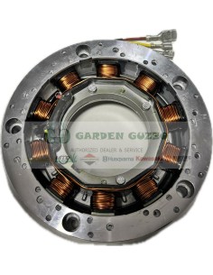 ALTERNATORE COMPLETO PER MOTORI LOMBARDINI 6 LD; 4 LD;  DIAM. EST.: 160 MM; 10 POLI; 16 AH;