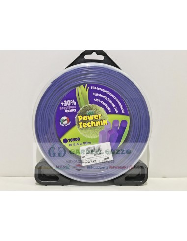 FILO DEC. POWER TECHNIK - VIOLA QUADRO DIAM.: 2,4 - 70 MT