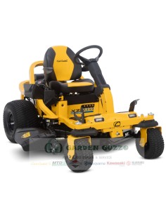 CUB CADET TRATTORINO Z-TURNS MOD.: XZ6 S 117 MOT.:  KAWASAKI F691V - V-TWIN; OHV; 24 HP; 726 CC.- PIATTO SALDATO 127 CM; SCARICO