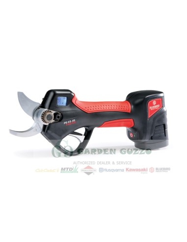 FORBICE POTATURA A BATTERIA BLUE BIRD   MOD.: PS 23-35 FASTER- BATTERIA LITHIUM 2,5 Ah - 16,8 V; DISPOSITIVO ANTI-TAGLIO;  DOPPI